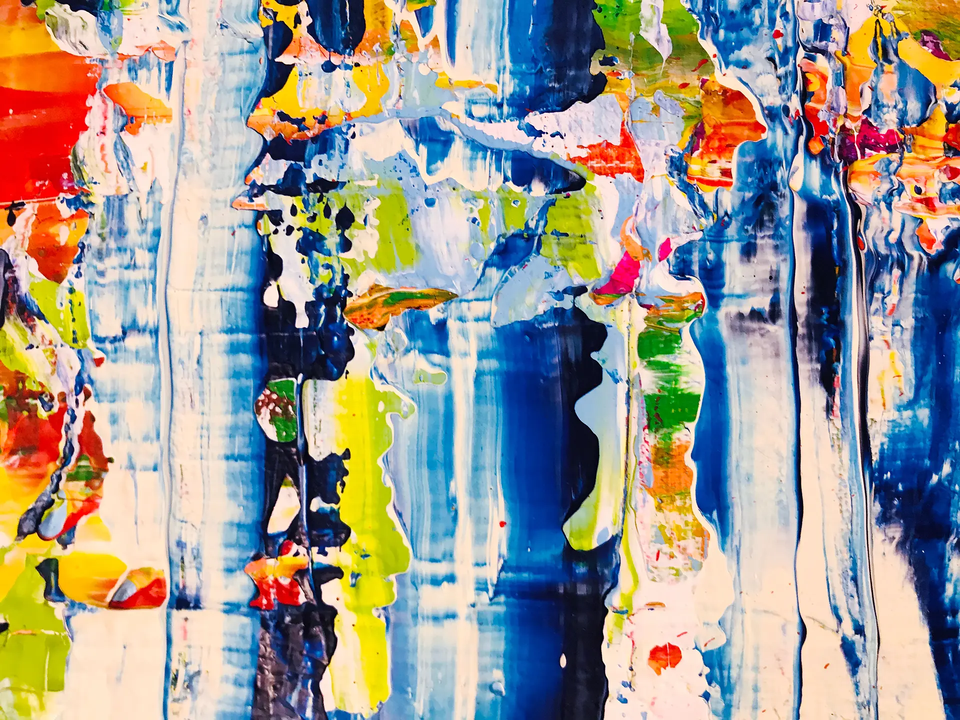 アクリル画　無題 無題」 キャンバスにアクリル * 絵画 原画 アート作品 抽象画