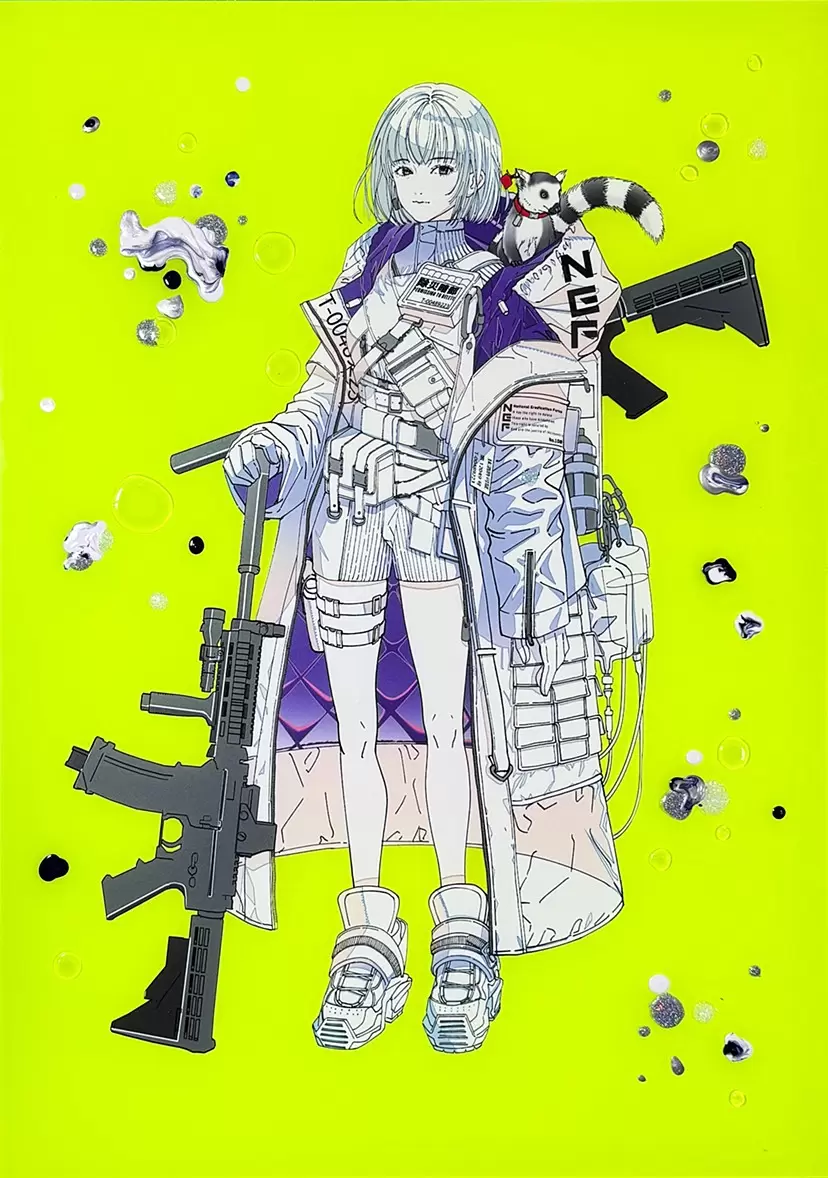 現代アート「生命の誕生」（未来絵画） rectangle_large_type_2_1f8738e