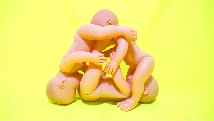Triangle Babies OOP by SUPER-NORMAL