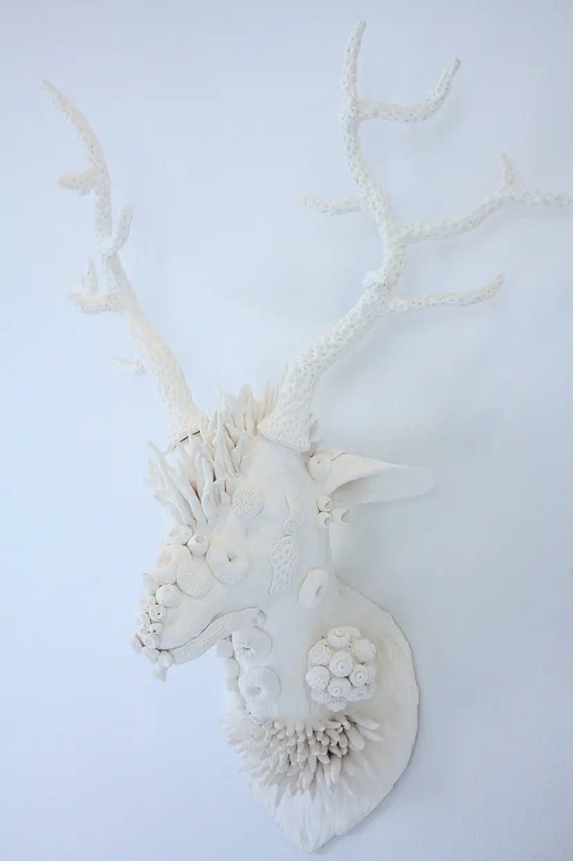 Dysbiotica ‒ Deer head by 米谷 健+ジュリア