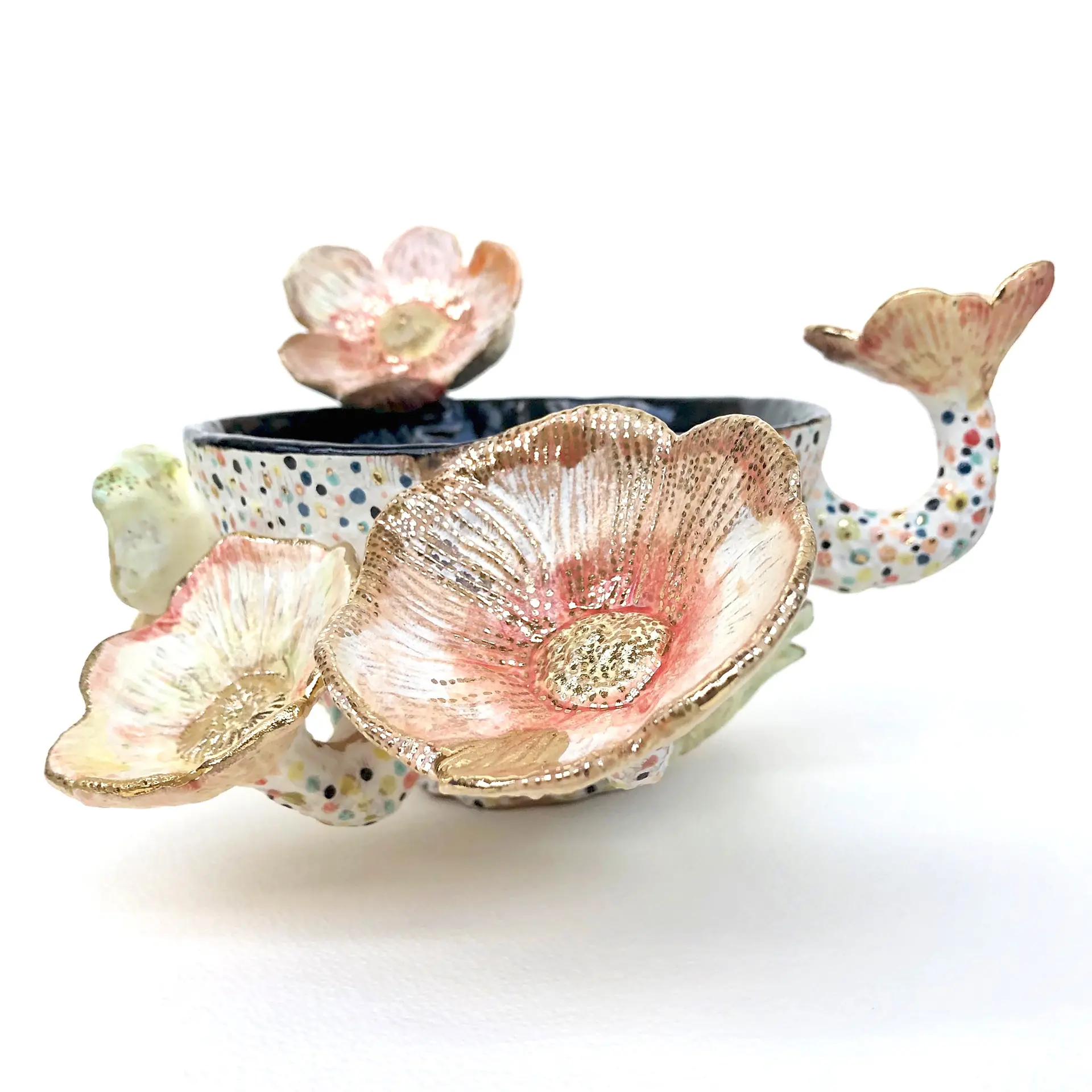 花咲き碗 by 星川あすか | 現代アートの販売・通販 | ArtSticker
