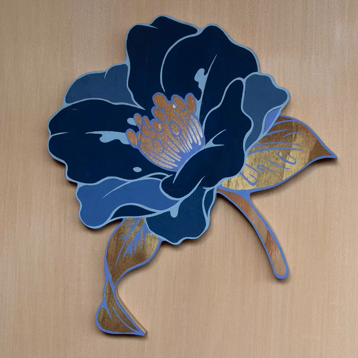 camellia  blue