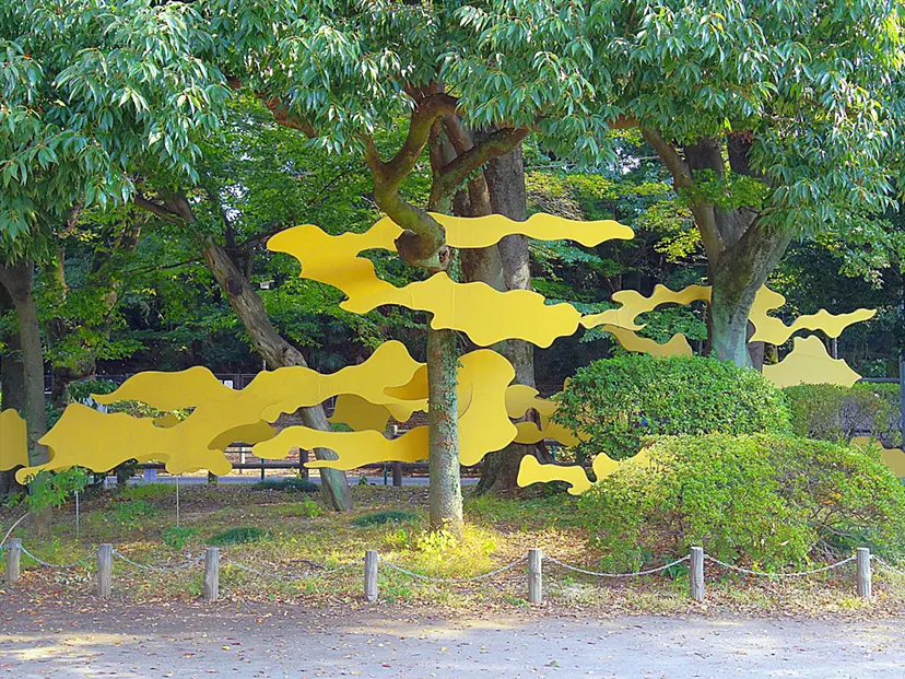 日本画(33)　すすき 浮世絵 ふすま紙 葛飾 北斎 常州牛掘 2枚1組 水で貼るタイプ 幅