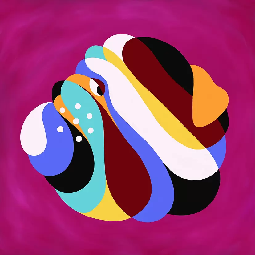 LY painter 現代アート　ジークレー　絵 原宿にも現れたモンスターは何者？女性ペインター LYの《I'M LUV 25