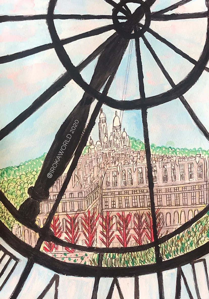 L'horloge, eternal time by IROKA