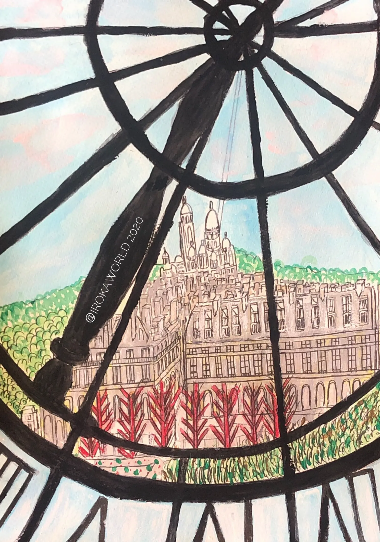 L'horloge, eternal time