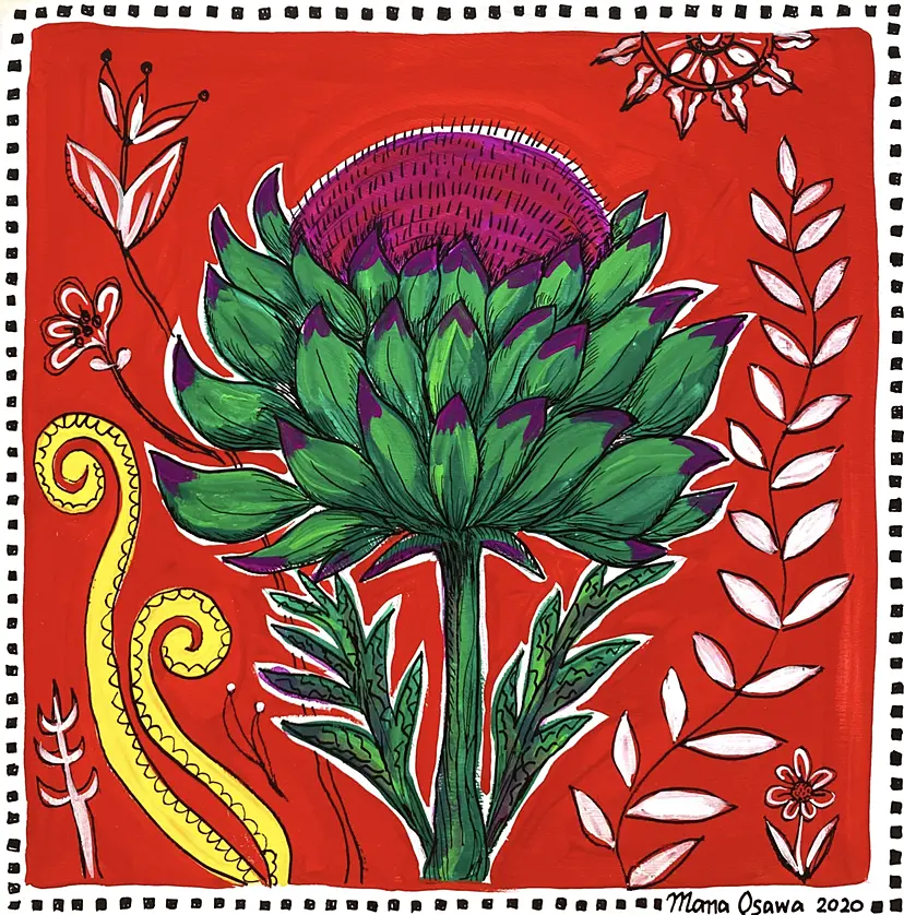 Artichoke by Mana Osawa / 大沢愛