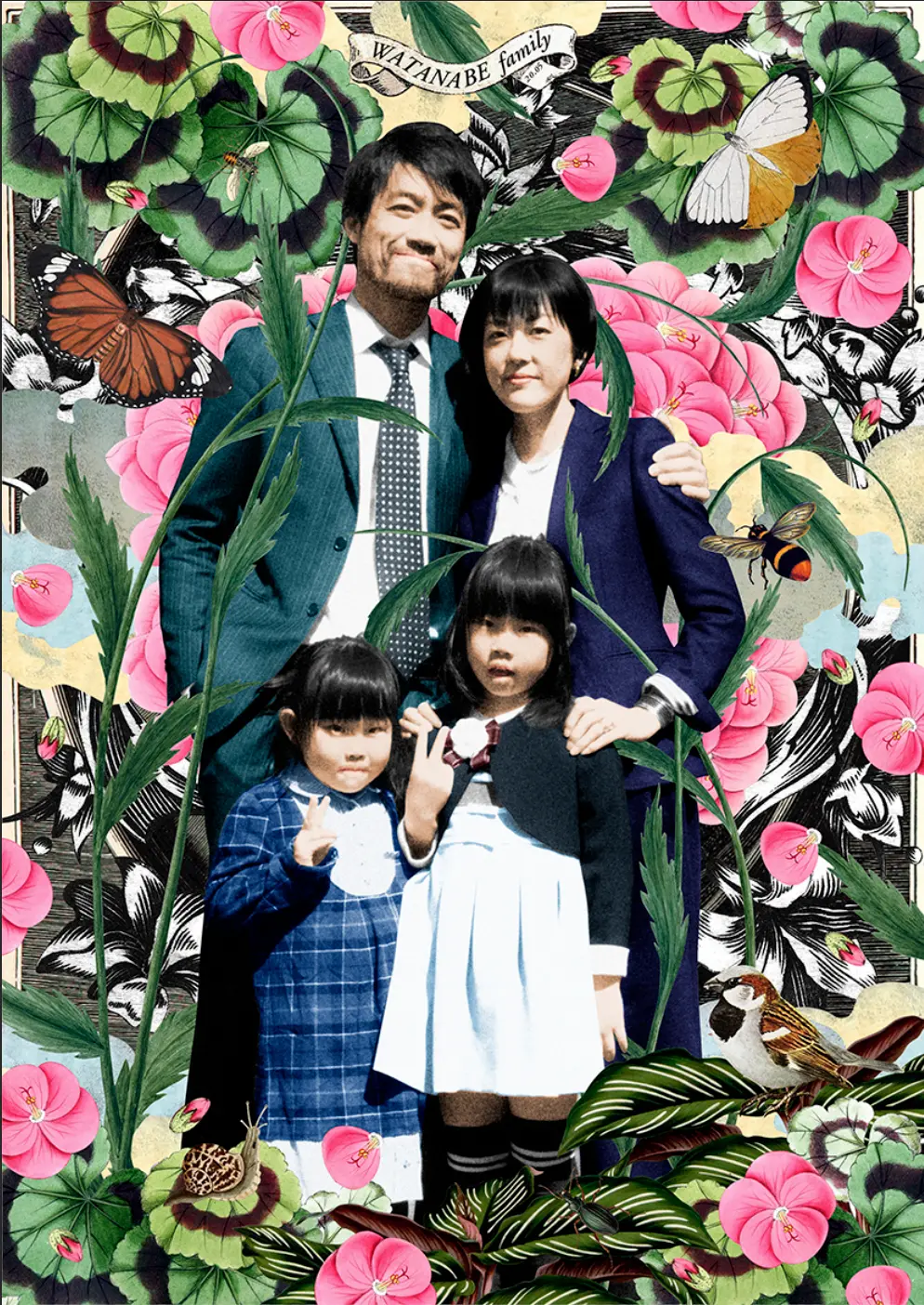 肖像コラージュ by camouCollage | 現代アートの販売・通販