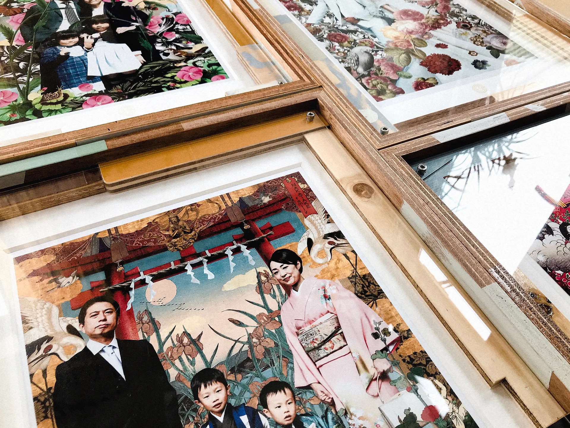 肖像コラージュ by camouCollage | 現代アートの販売・通販