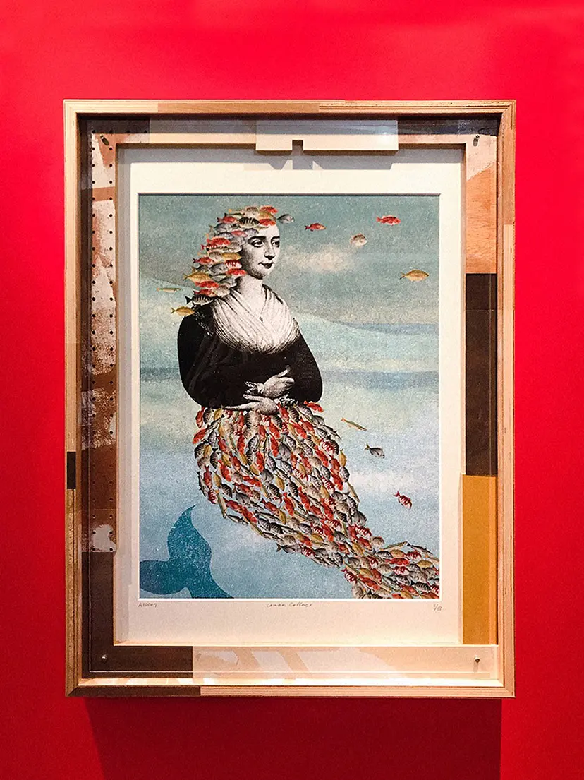 I'm a mermaid「私は人魚」 by camouCollage | 現代アートの販売