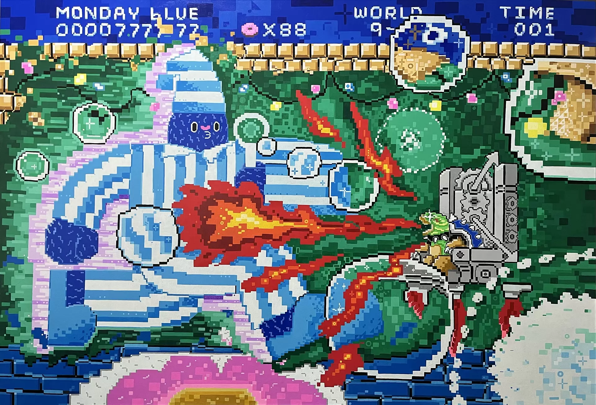 bLUE マンデー