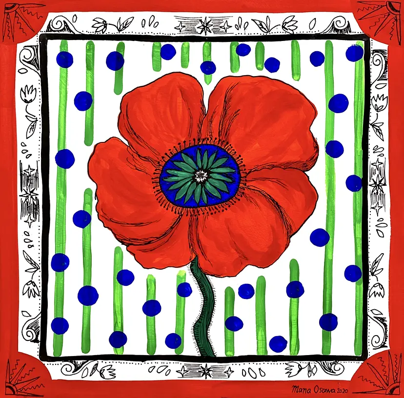 Poppy  by Mana Osawa / 大沢愛