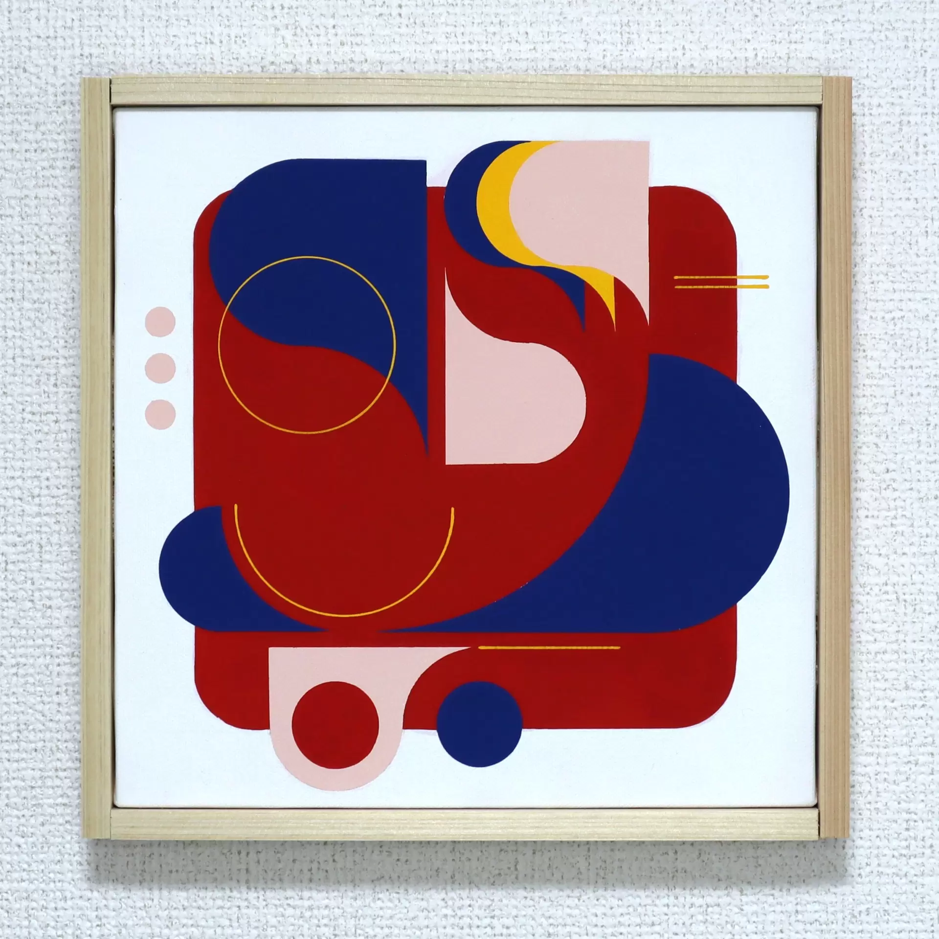 Mini Composition Red