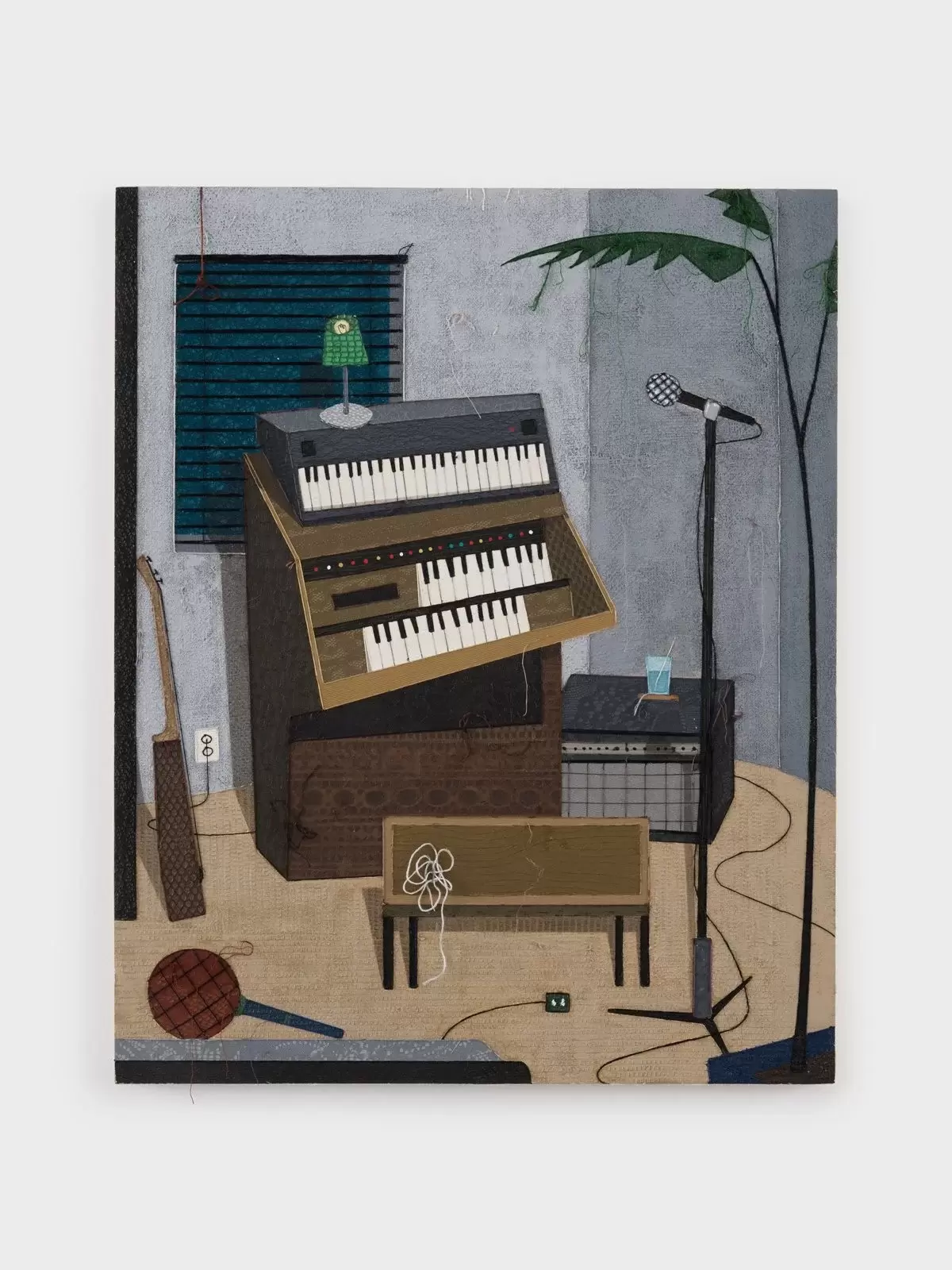 Grandma’s electric organ (at Greg’s house)