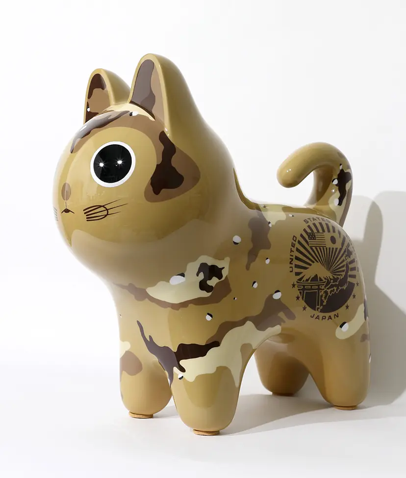 犬張り子 U.S. Forces Japan デザートカモフラージュ by 吉田　朗
