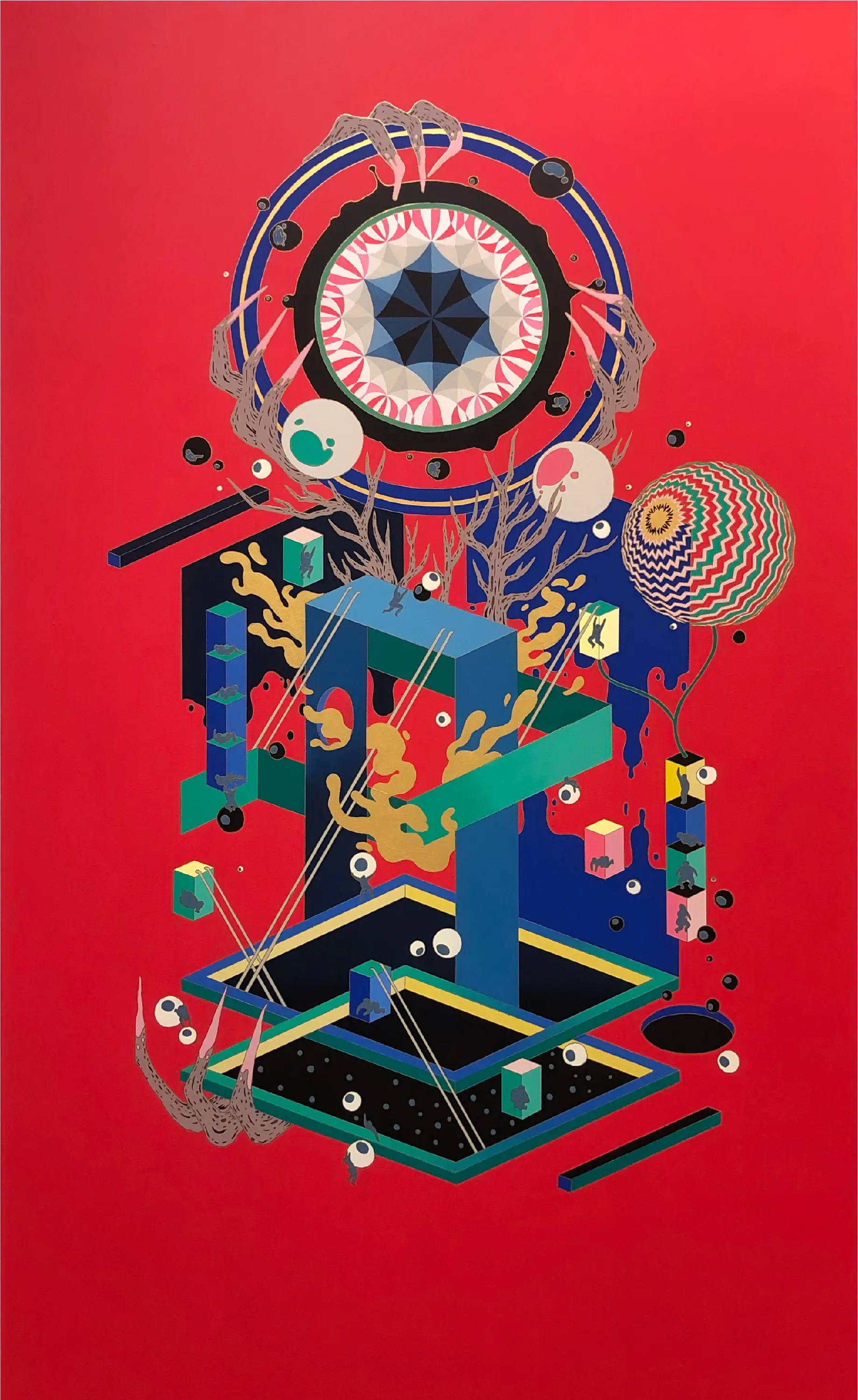 三毒空間・貪欲空間 by EN.Wong | 現代アートの販売・通販 | ArtSticker