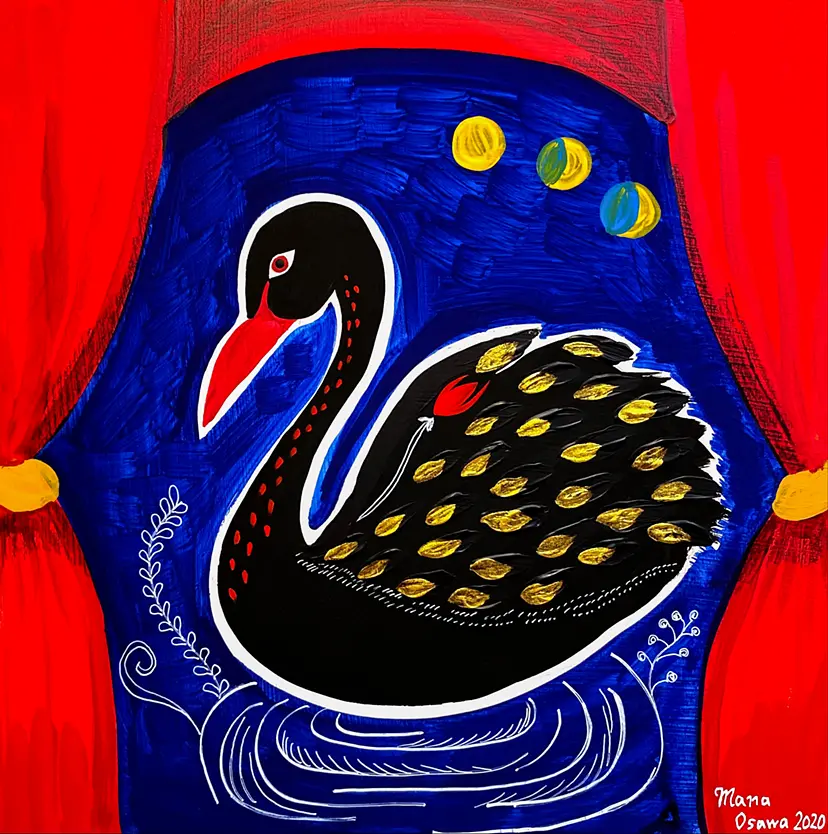 Black Swan by Mana Osawa / 大沢愛
