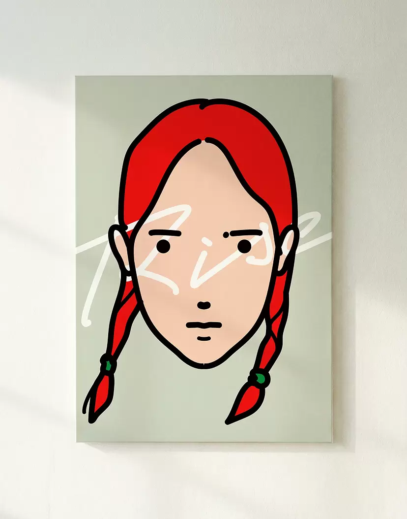 夜露死苦ガール2012 by 奈良 美智 | 現代アートの販売・通販 | ArtSticker