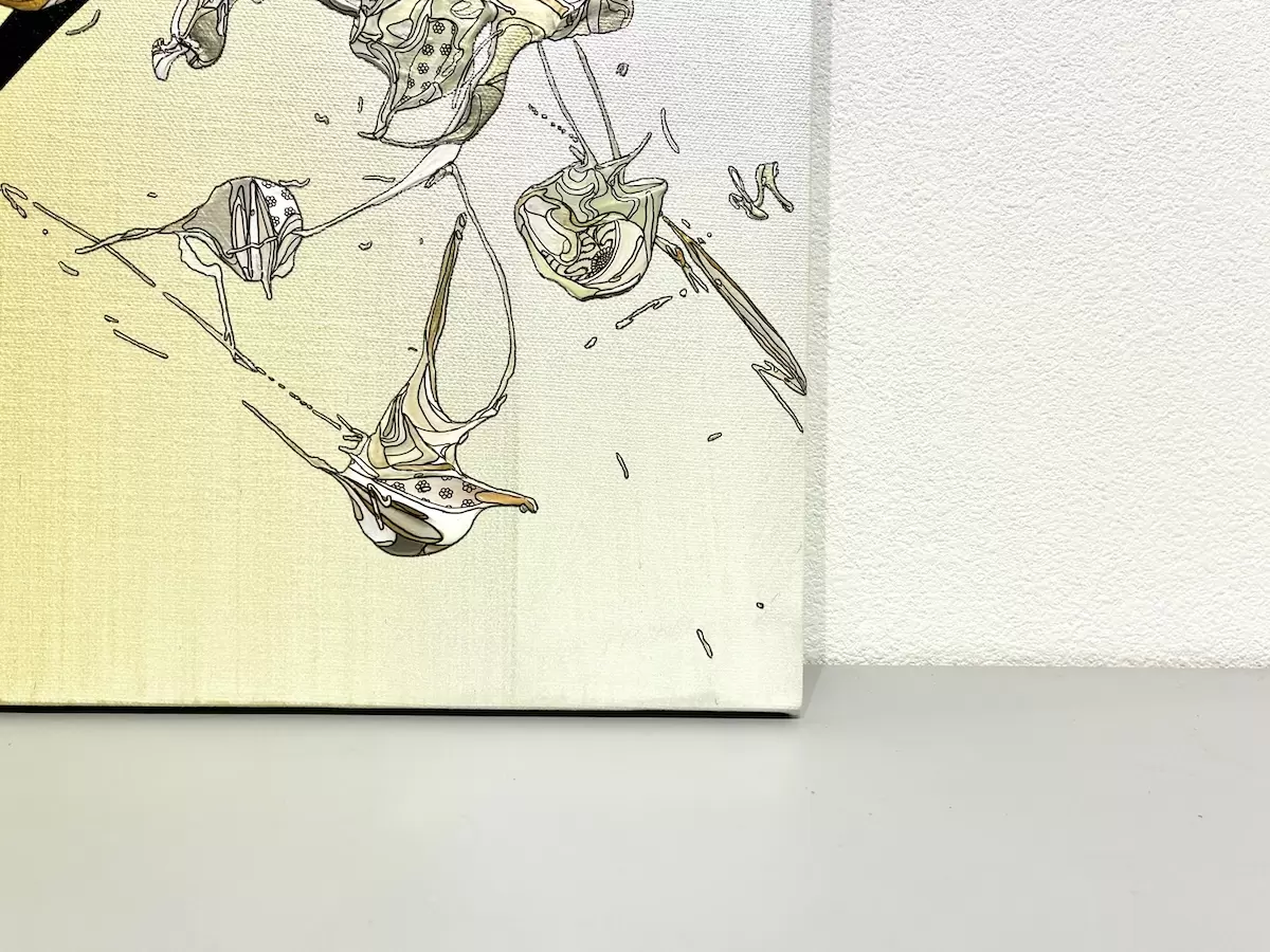 Abstract Bouquet 251115（Gold Gradation x Gold） by 奥田雄太