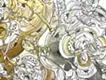 Abstract Bouquet 251115（Gold Gradation x Gold）