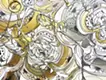 Abstract Bouquet 251115（Gold Gradation x Gold）