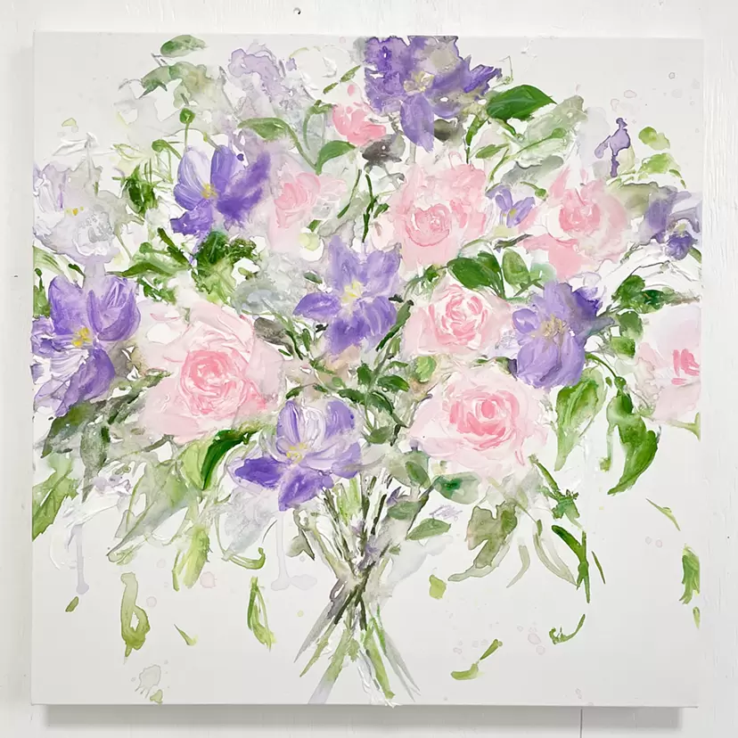 Dancing flowers No.158 by 川西郁美