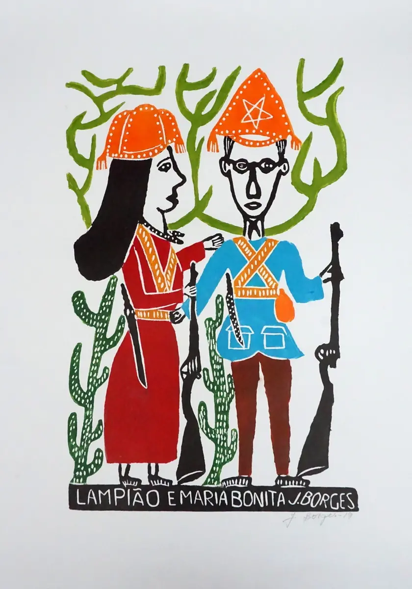 Lampião e Maria Bonita - José Francisco Borges ( J. Borges )
