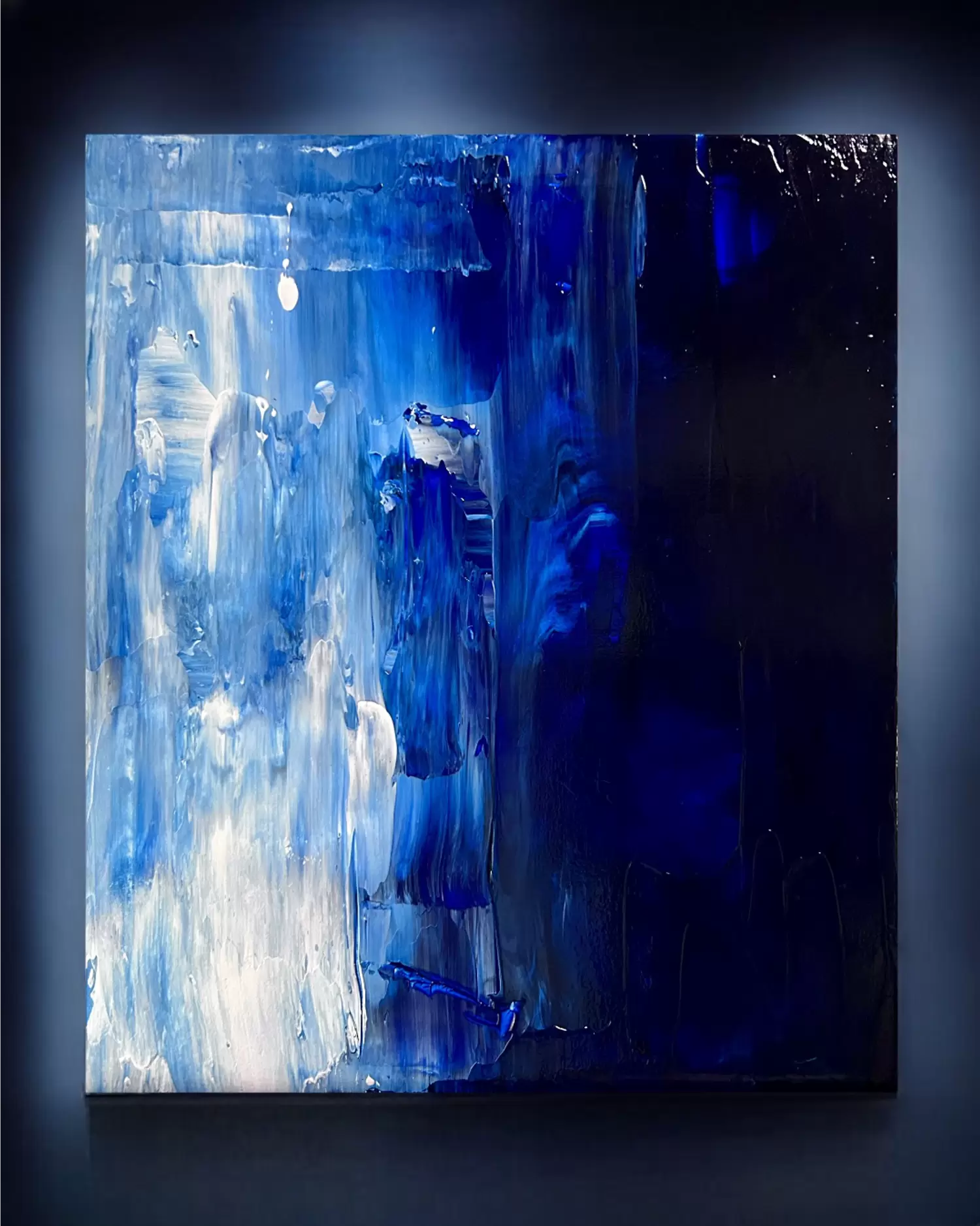 Blue Composition Ⅱ｜蒼のコンポジションⅡ by 櫻井 智 | 現代アート