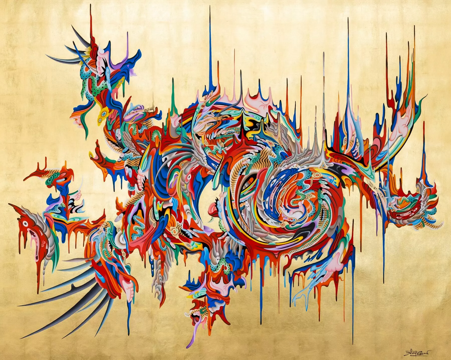 Morphing Mahakala by Tsherin Sherpa | 現代アートの販売・通販