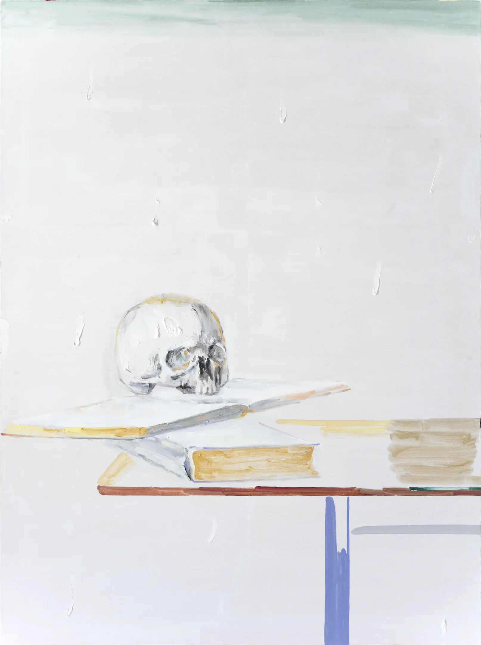 Skull and Books
