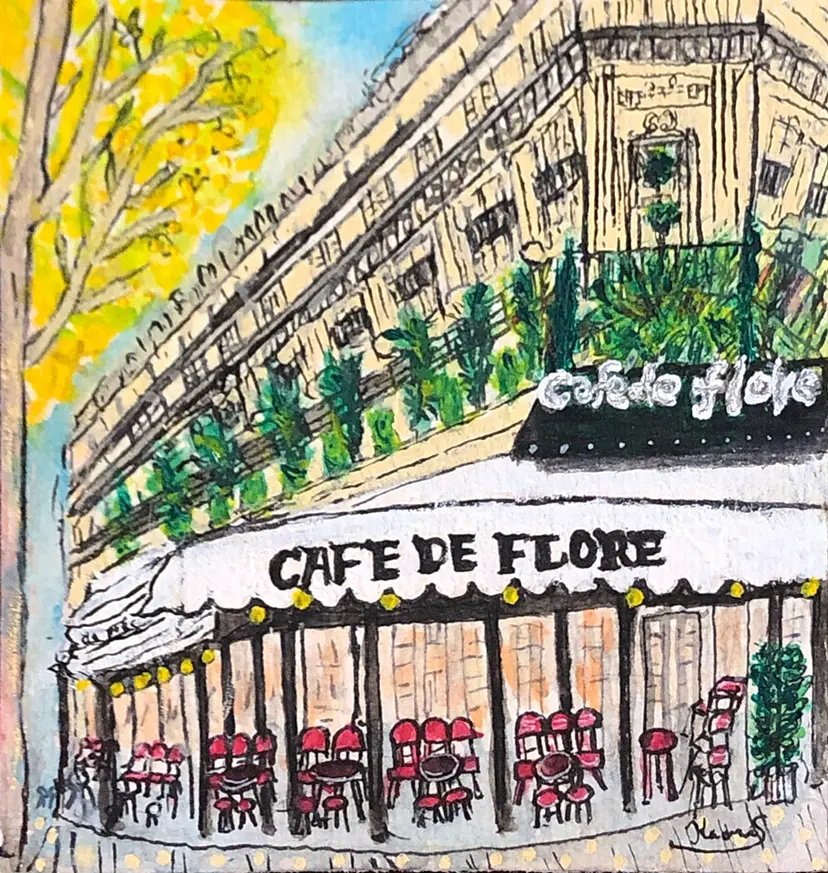 Cafe de flore /カフェドフロール by IROKA