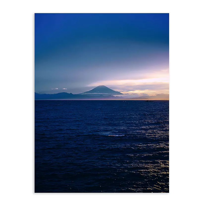 YOKAN BLUE [額付]  by 古田 亘