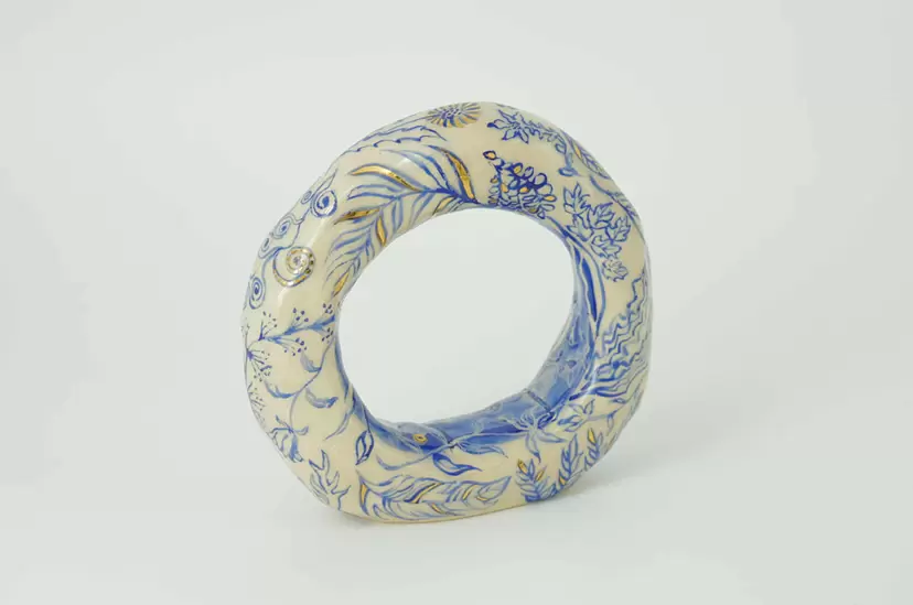 チムチムゴッドミニ盃タレ付き（桃色）_TIMU-ST by 青木良太 | 現代