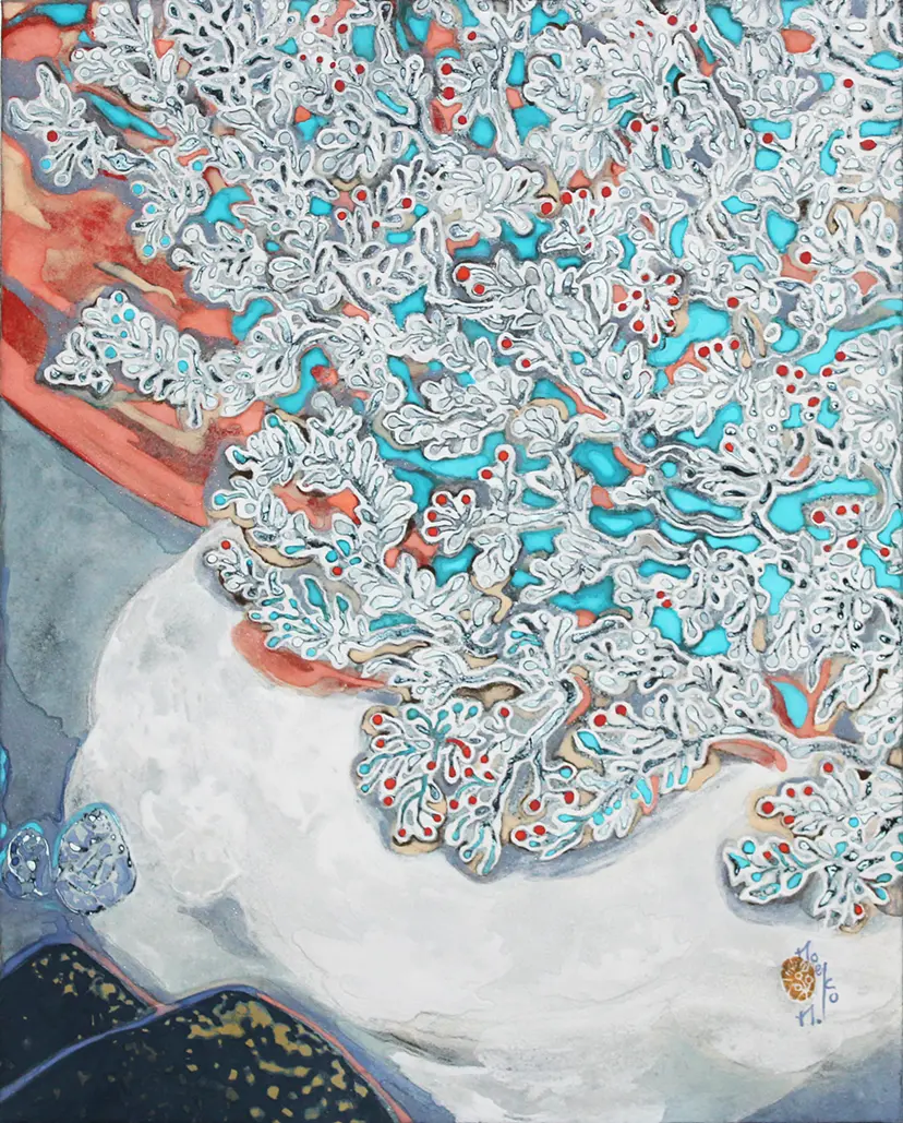 水盆上の声 by Moeko Machida