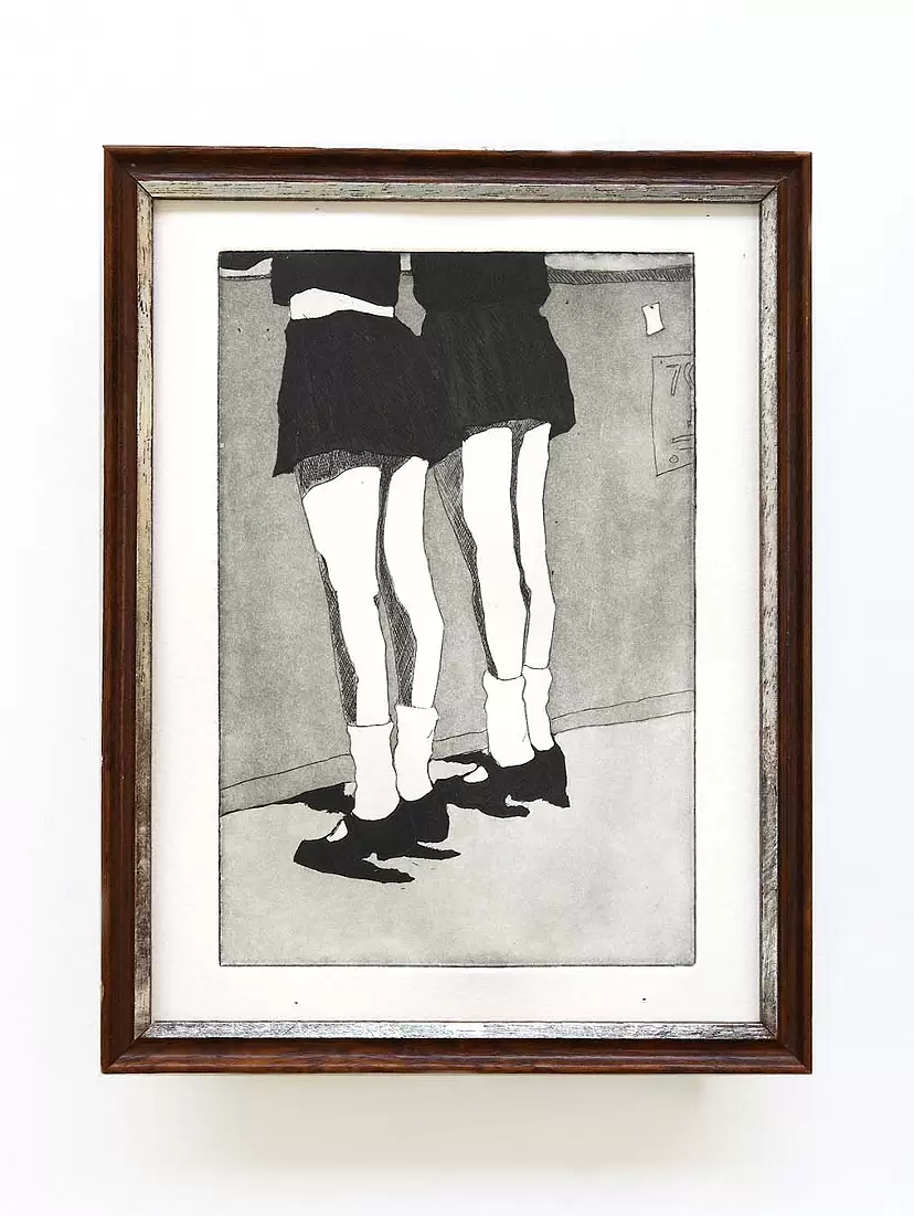Registration (framed, edition 3/10) by ジェーン・メクナー