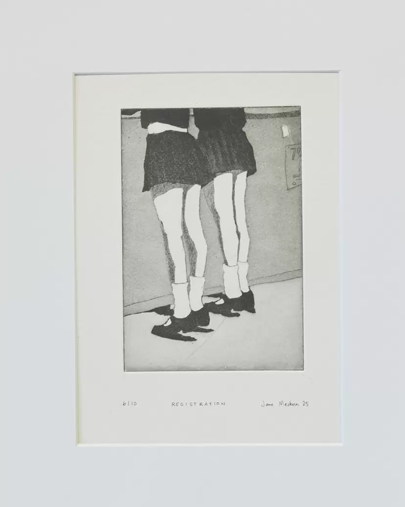 Registration  (unframed, edition 6/10)  by ジェーン・メクナー