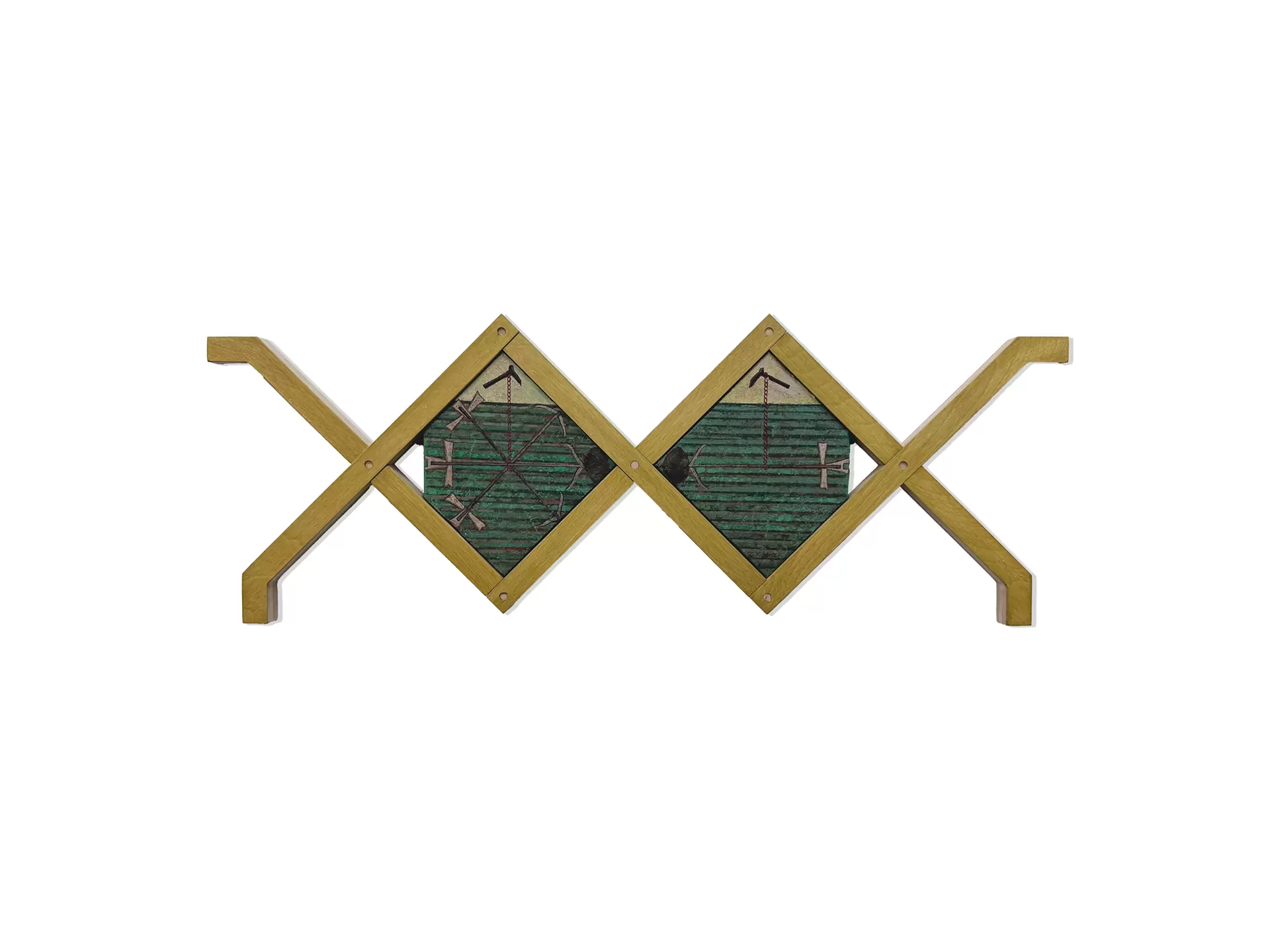 A Structure Supporting at 45 Degrees