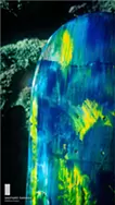 Skateboard deck 3 ( Blue × Green )
