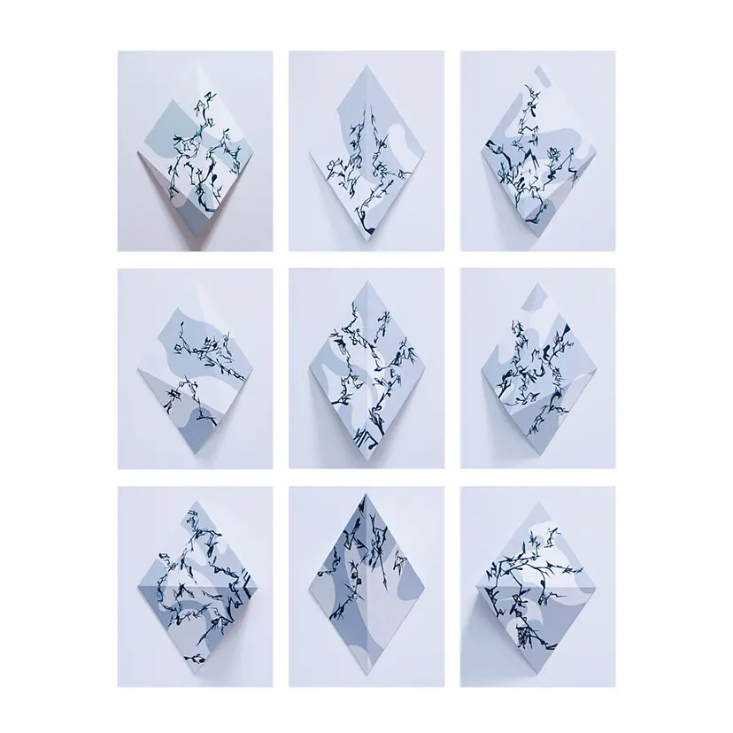 分離/合体/収縮/拡散, ビット 1-9 | Separation, Coalescence, Shrinkage, Diffusion, Bit No.1-9 by おれちょ本多