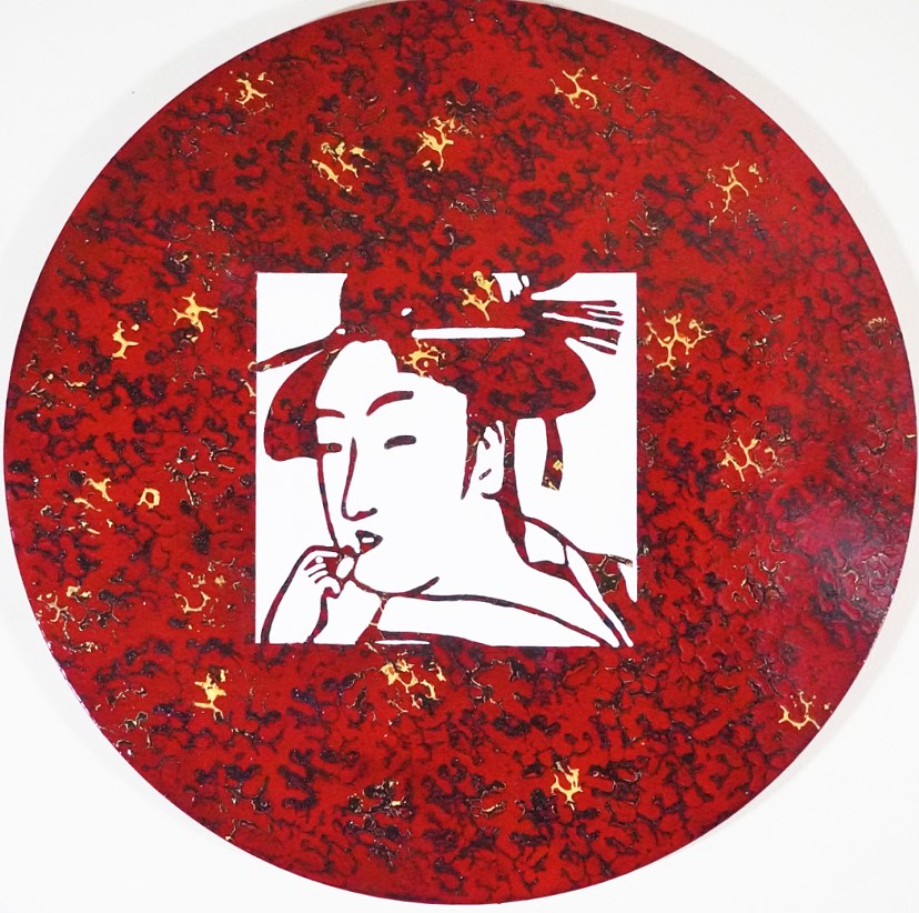 sushi girl by MANABU KISHIMOTO Online art store for contemporary art