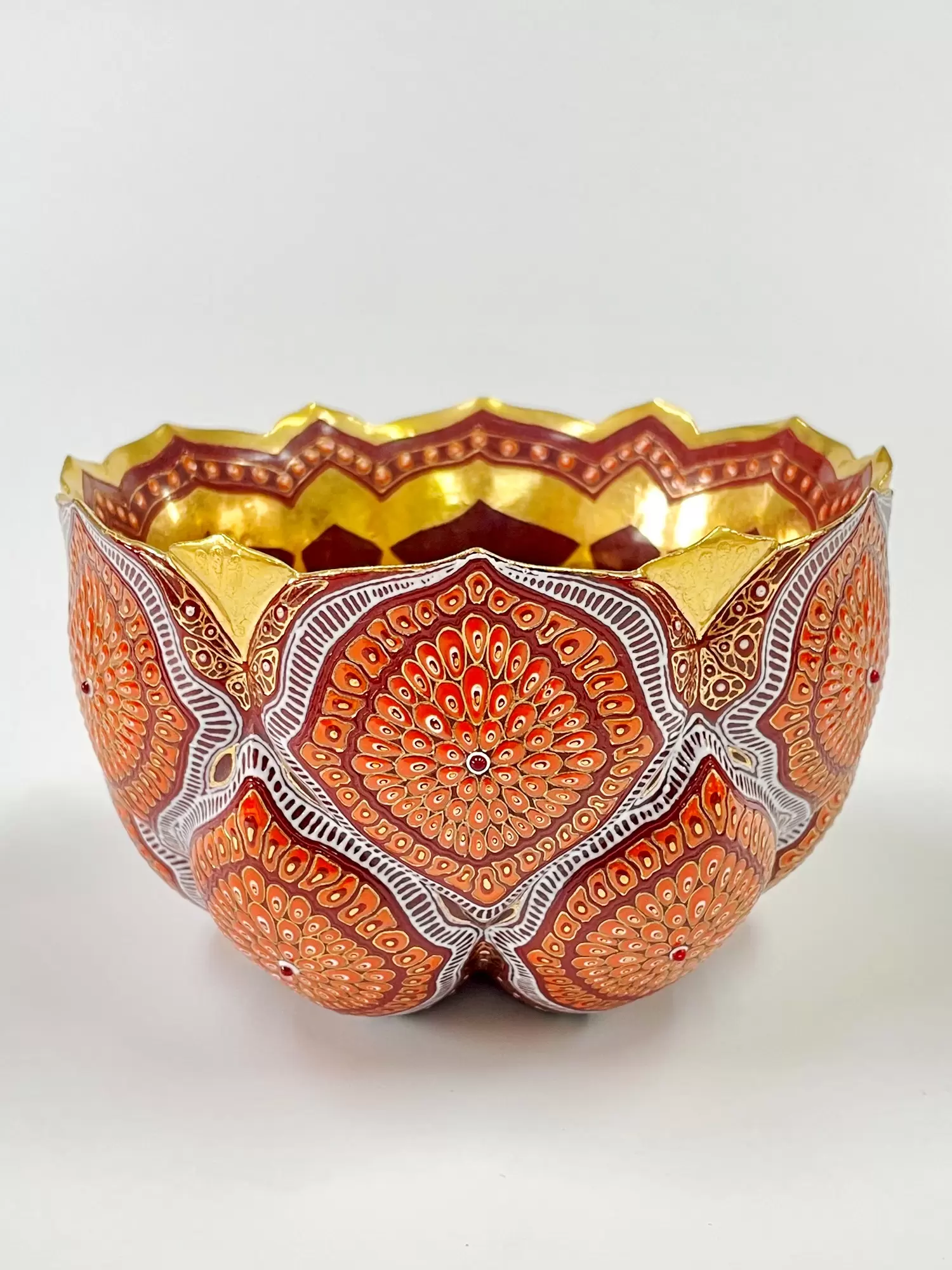 宝珠茶盌 -自然が織りなす紋様- by 富田 美樹子 | Online art store