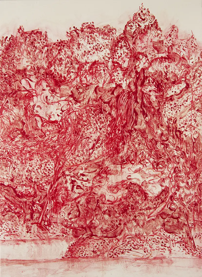 Real / Red no.88 by Tomo Seki