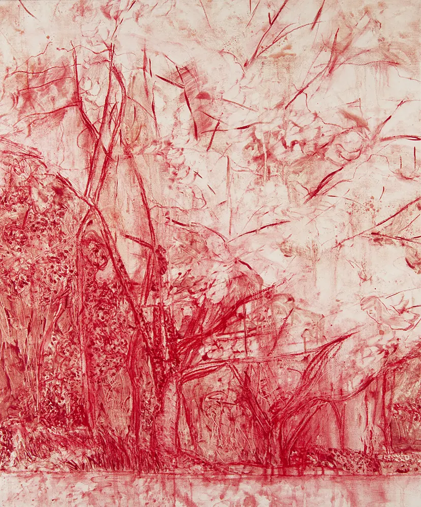 Real / Red no.88 by Tomo Seki