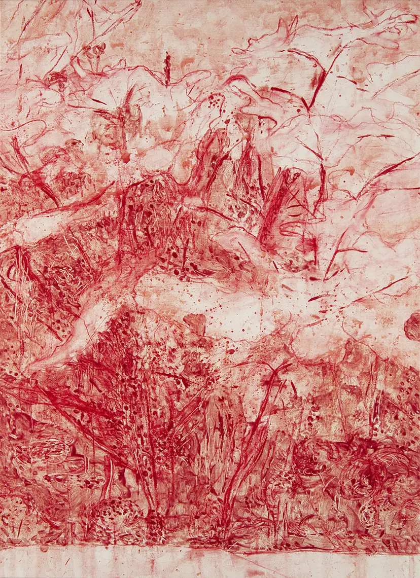 Real / Red no.90 by Tomo Seki