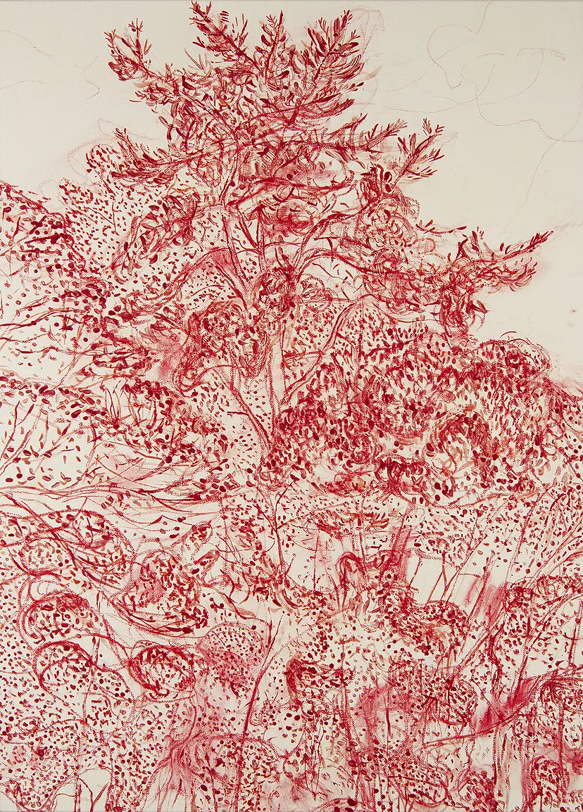 Real / Red no.93 by Tomo Seki