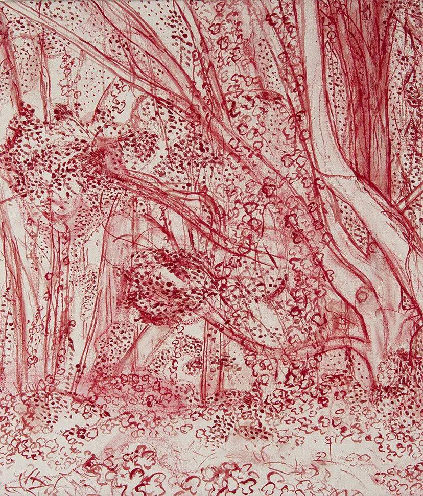 Real / Red no.107 by Tomo Seki