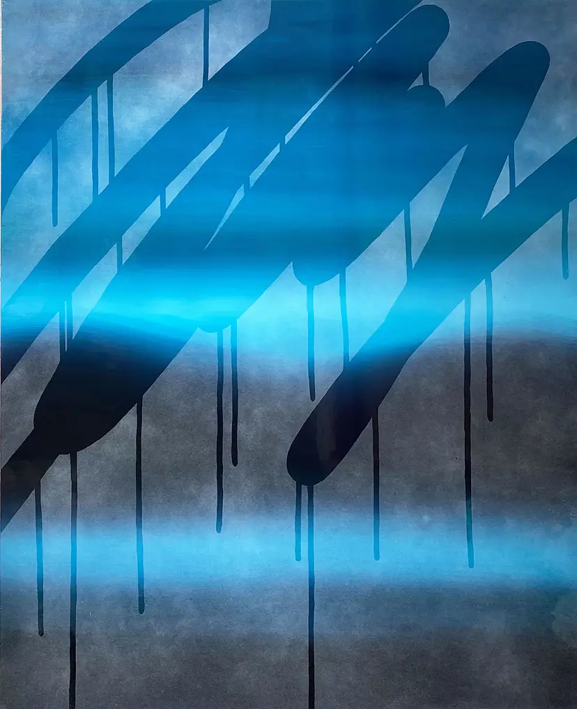 小谷くるみ　作品　アクリル　2020年 6/8 - 6/21 帝国ホテルプラザアートセレクション 小谷くるみ｜Kurumi