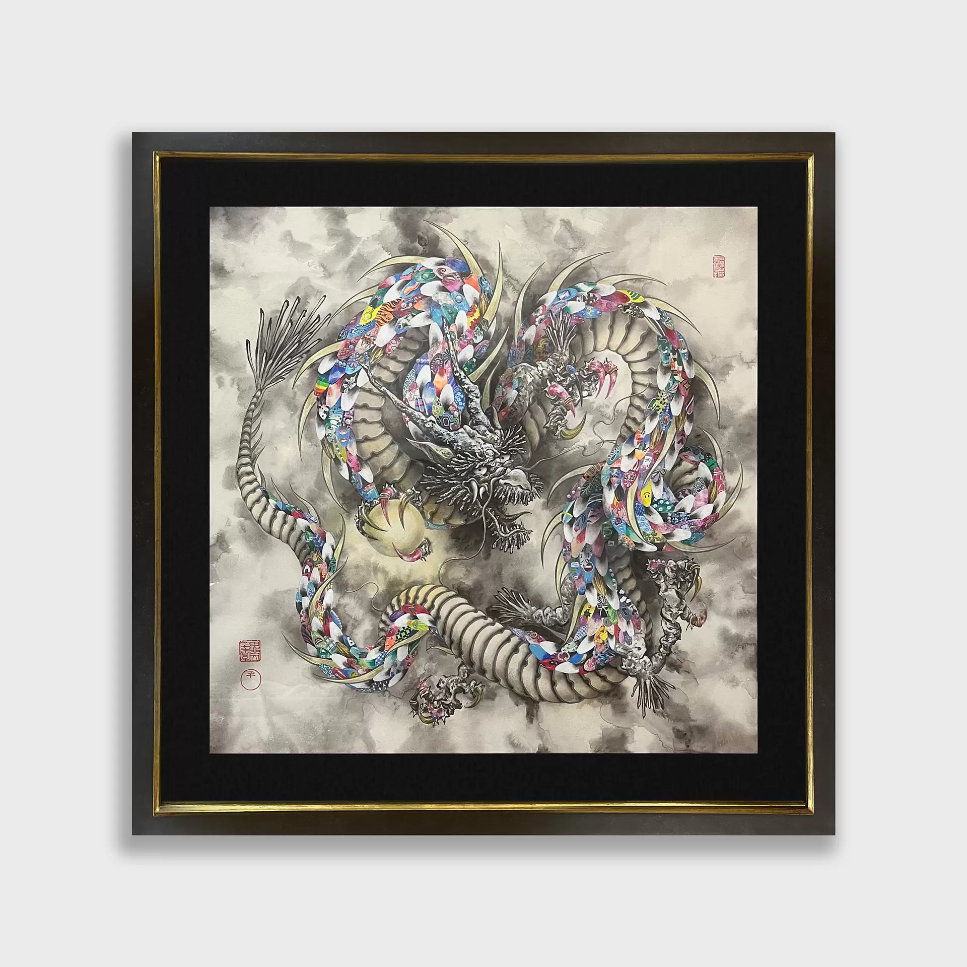 新爪雲龍図 観 by 甲斐千香子 | 現代アートの販売・通販 | ArtSticker