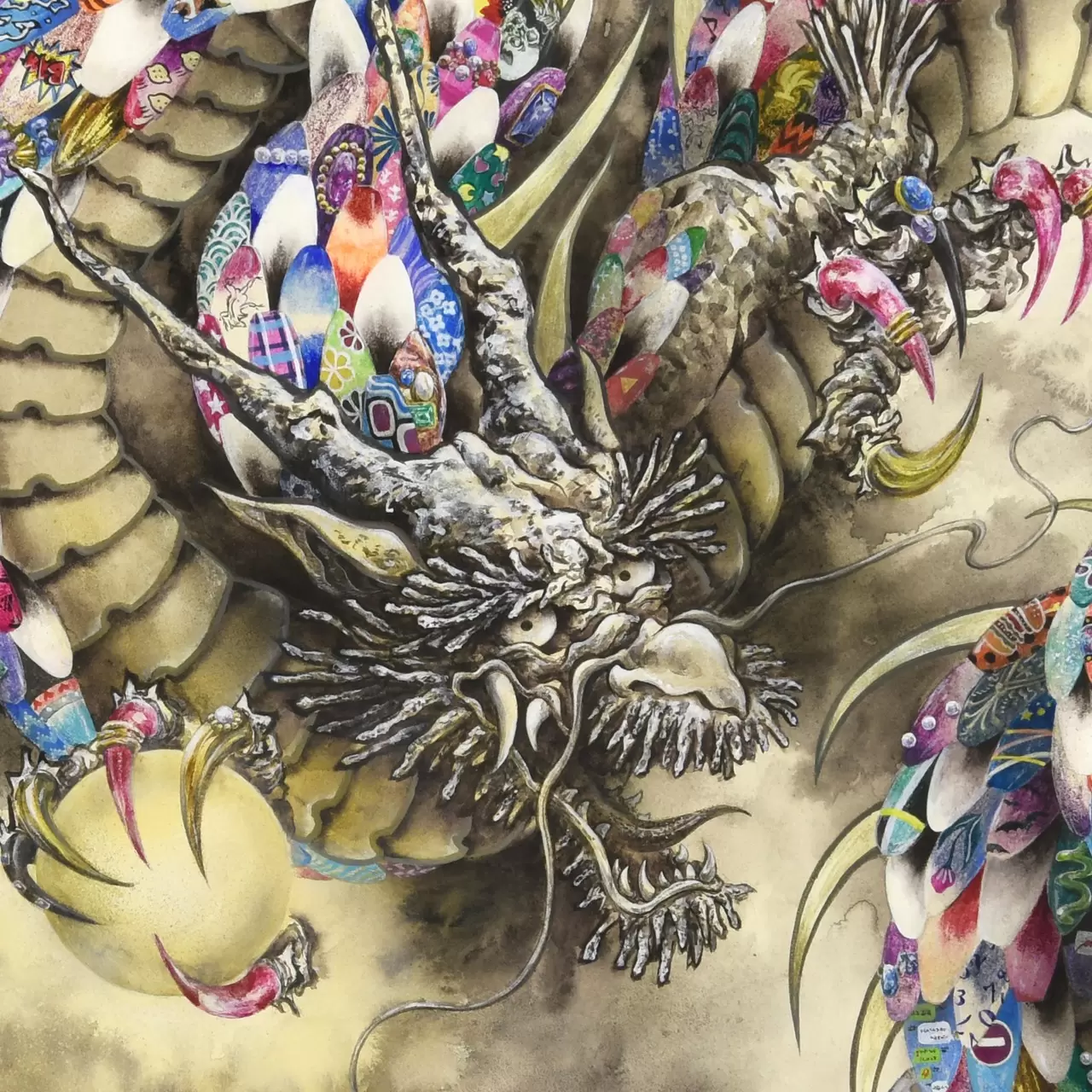 新爪雲龍図 観 by 甲斐千香子 | 現代アートの販売・通販 | ArtSticker