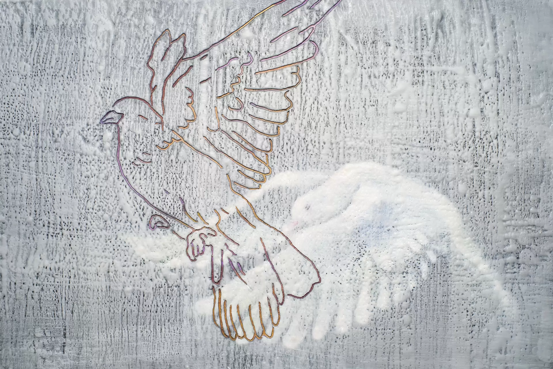 白い鳥 by 松岡まどか | 現代アートの販売・通販 | ArtSticker